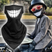 Sun Protection Cycling Rider Face Towel Ice Silk Skull Mask Neck Gaiter Summer Fishing Ear Hanging Headscarf Unisex_desvips.com