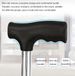 【FPE】70-87CM 8 Ajustable Heights Safe Old Non-slip Telescopic T Handle Four Feet Convert Nordic Walking Stick Polse Canes For Elderly Walking Sticks_desvips.com