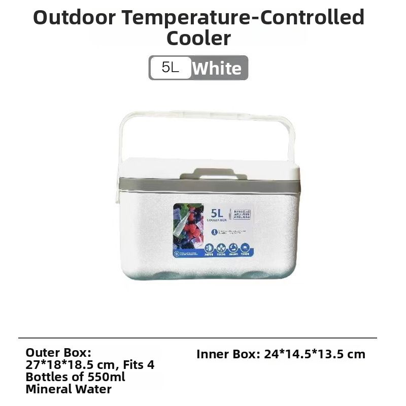 Camp Cooking Supplies Refrigerated Boxes Insulated Boxes Commercial Outdoor Food Stalls Breast Milk Fishing Picnic Preservation Cold Storage_desvips.com