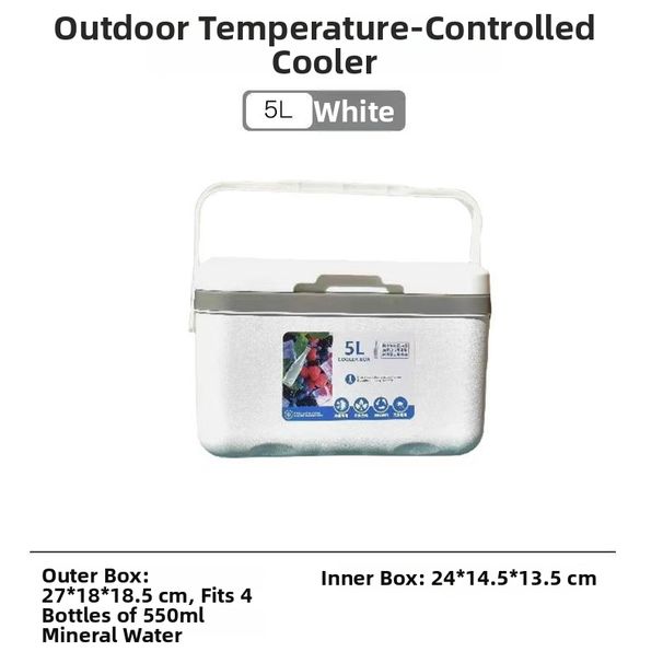 Camp Cooking Supplies Refrigerated Boxes Insulated Boxes Commercial Outdoor Food Stalls Breast Milk Fishing Picnic Preservation Cold Storage_desvips.com