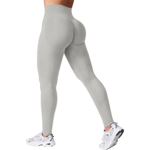 Nokometa Yoga Clothes Sweet Peach Hip Fitness Pants Sports Yoga Pants_desvips.com