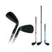 Adjustable 2-Section Golf Chipping Stick For Kids & Adults - Lightweight Aluminum Shaft With ABS Head - Perfect For Outdoor Practice & Family Fun_desvips.com