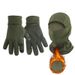 Outdoor Camouflage Hat Winter Cold-Proof Two-Piece Set Fleece-Lined Thickened Warm Skiing Gloves Mountaineering Riding_desvips.com