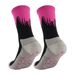 Men's Mid Calf Soccer Socks Gradient Thickened Terry Cloth Sole Adult Star Dot Adhesive Non Slip Sports Socks_desvips.com