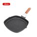 Outdoor camping non-stick cooking pan Cooking pan Home steak and egg pan Portable folding camping cookware_desvips.com