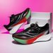 Sports Cushioning Ultra-light Running Shoes For Men Youth Students Carbon Plate Speed Breathable Flyknit Mesh_desvips.com