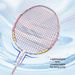 Ultralight Carbon Fiber Badminton Racket Set 2 Pack Adult Universal Recreational Training Rackets Sports Outdoor_desvips.com