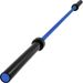 VEVOR 2 M Barbell With Collars And Clips, 15 Kg Olympic Long Barbell For Weightlifting Powerlifting Squat Bench Press (Blue)_desvips.com