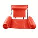 Inflatable Pool Lounge Chair With Backrest Floating Water Hammock For Adults Foldable Air Mattress For Swimming Sunbathing_desvips.com