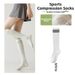 Women's Summer Thin Long Compression Socks Slimming High Compression Running Muscular Fitness Sports Accessory_desvips.com
