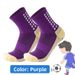 Men's Color Blocked Sports Socks Non-Slip Mid Calf Basketball Cycling Soccer Socks Zhuji_desvips.com