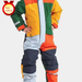 Outdoor Single And Double Board Luminous Windproof Waterproof Thickened Warm One-piece Children's Ski Suit_desvips.com
