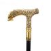 gold lion head handle decorat stick for man party cane women elegant fashionable walking stic no sword_desvips.com