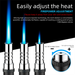 Factory Sale Pen-Type High-Temperature Welding Torch Direct Gas Windproof Lighter Refillable Outdoor BBQ Aromatherapy_desvips.com
