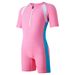Children's Swimsuit Boys One-piece Professional Training Sun Protection Quick-drying Sports Swimwear Hot Spring Girls_desvips.com