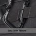 Tactical D-Ring Carabiner Grimlock Locking Plastic Molle Webbing Buckles Clips Hook Haging For Outdoor_desvips.com