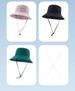 Foldable Storage Bag Quick-Dry Windproof Hiking For Men And Women Summer Outdoor Travel Sun Protection Fisherman Hat_desvips.com