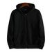 Autumn Winter Zipper New Hoodie Unisex Casual Sports Drop Shoulder Sweatshirt Wholesale Loose Plus Size_desvips.com
