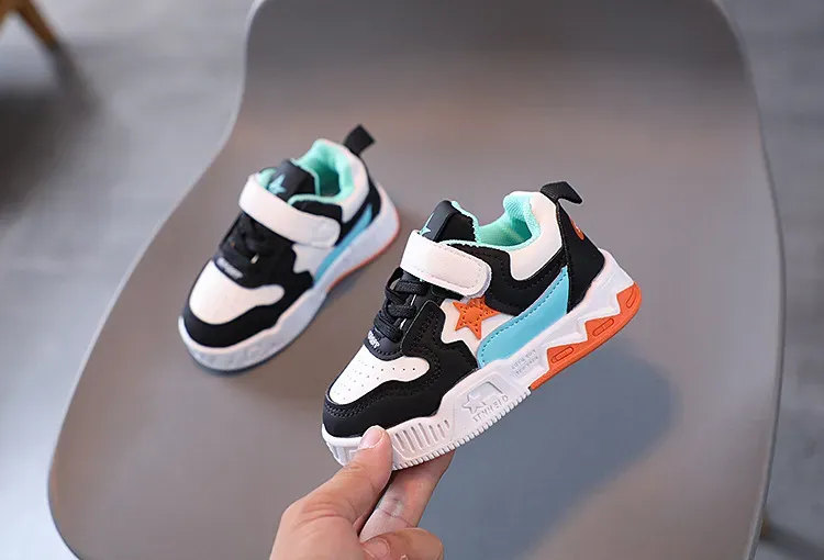 Boys Sneakers Autumn New Casual for Girls Fashion Non-slip Children Student Happysteps Kids Outdoor Footwears Flats_desvips.com