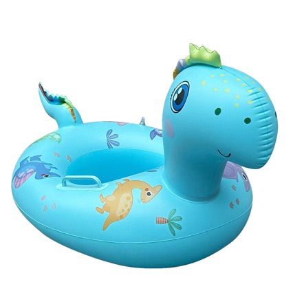 Manufacturer In Stock Wholesale Water Park Swimming Crystal Ring Children's Seat Boat Portable Inflatable Thickened Donut_desvips.com