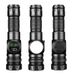 Outdoor Rechargeable Smart Digital Display Flashlight Portable Laser Emergency Ultra-long Magnetic Battery Life COB Side_desvips.com