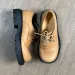 Stylish Comfortable Spring Autumn Leather Loafers Man Women Chunky Heel Business Round Toe Lace Up Vintage British Flair_desvips.com