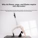 Autumn/Winter Non-Slip Yoga Socks For Women Pilates Fitness Sports Mid-Length Terry Cloth Thick Professional Gym Training_desvips.com
