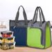 Insulated Lunch Bag Oxford Fabric Thermal Tote For Food Storage Leakproof 12L Capacity Handheld Shoulder Strap_desvips.com