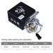 Long Casting Lure Spinning Ultra Lightweight Small Wheel 5.2:1 Gear Ratio Sea Rock Fishing Reel_desvips.com