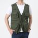 Men's Outdoor Casual Summer Thin Fishing Professional Photography Multifunctional Vest, Genuine Product_desvips.com