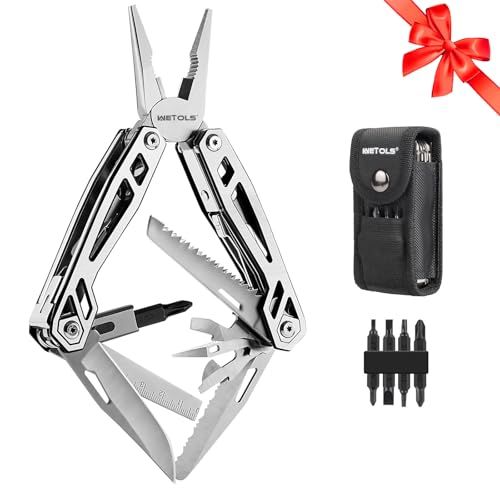 WETOLS Multitool With Pocket Knife And Stainless Steel Needle Nose Pliers_desvips.com