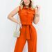 Women's fashion temperament ladies high-end spring and summer women's clothing two-piece suit_desvips.com