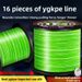 16 Strands Colorful YGKPE Main Sea Fishing Rods, Special For Long Casting, Smooth, Strong Pulling Force, Wear-resistant,_desvips.com