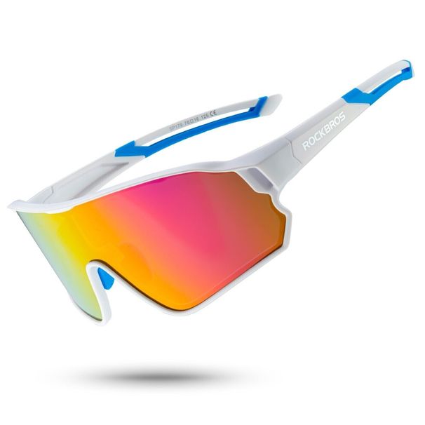 ROCKBROS Bicycle Sunglasses, Polarized Glasses, Cycling Glasses with UV400 Protection, Full - Frame_desvips.com