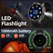 LIGE New Military For T-Rex 3 Ultra Smart Watch 1000mAh Battery IP68 Waterproof Compass Flashlight Sports Tracker_desvips.com