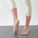 Horizontal Striped High Tube Elastic Professional Women's Non-Slip Yoga Autumn Winter Dance Five-Toe Compression_desvips.com