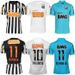 1213 Brazilian Santos Commemorative Edition 11 Neymar Short Sleeved Football Jersey Top_desvips.com