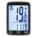 2.4inch Large Bicycle Night Light Wireless Waterproof Touch Screen Road Mountain Bike Speed Measurement Speedometer_desvips.com