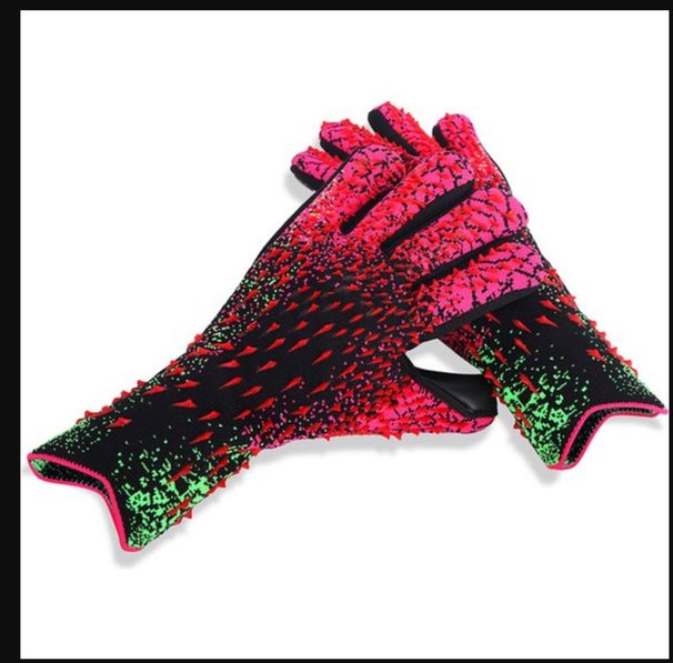 Football Goalkeeper Gloves, Children's And Adults' Match Specific Thickened Wear Resistant Breathable Latex Football Gloves_desvips.com