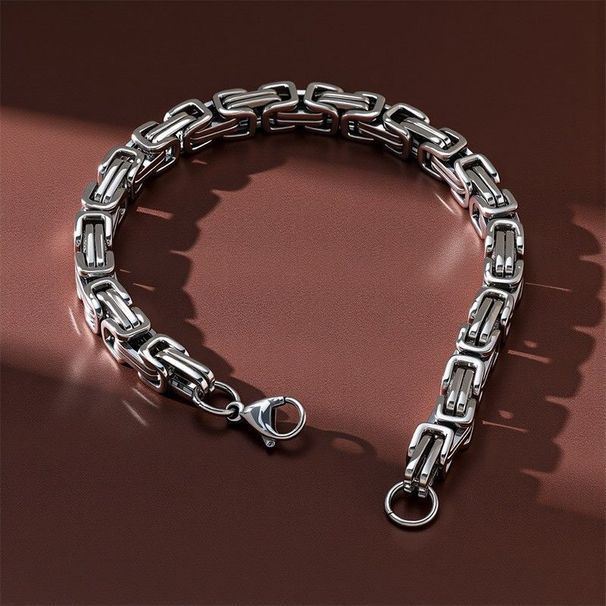 High-Quality Same Style As Gao Qiqiang From "Crash" Fashion Trendy Titanium Multi-Specification Emperor Bracelet_desvips.com