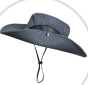 Spring And Summer Breathable Mesh Protection Wide-brimmed Sun , Outdoor Hiking Multi-purpose Sports Cowboy Fisherman_desvips.com