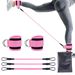 2-Buckle Fitness Ankle Cuff - Leg & Glute Workout Strap For Power Rack, Cable Machine (Foot Loop/Band For Training)_desvips.com