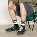Socks Men's Autumn And Winter Mid Tube Socks Versatile Ins Trendy Women's Long Winter Sports Socks_desvips.com