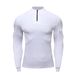 Men's Stand Collar Training Jacket With Hidden Pockets, Quick-Dry Outdoor Fitness Shirt For Fall Winter Workouts_desvips.com