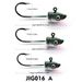 Fish Lead Head Anti-Hooking Lure 3.5g 5g 7g Soft Bait Jig Hook_desvips.com