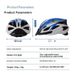 Integrated for men and women, mountain road helmet, cycling equipment, safety helmet_desvips.com