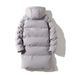 Men's Loose Fit Long Down Coat, Korean Trendy Hooded Jacket, Winter Warm Puffer Parka_desvips.com