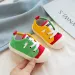 Boys Sneakers Girls Tennis Lace-up Children Footwear Toddler Yellow Chaussure ato Casual Kids Canvas Shoes Sizes_desvips.com