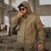 Men's Waterproof Tactical Jacket, Camouflage Outdoor Windbreaker For Hiking & Cycling_desvips.com
