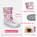 New Model Phibee Little Elephant Outdoor Boots Non-Slip Warm Fleece Lined Thickened Snow Shoes Thick Sole_desvips.com